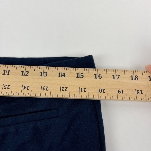 Kenar Dress Pants Womens Size 10 Navy Blue Flat Front Pockets - Picture 5 of 10
